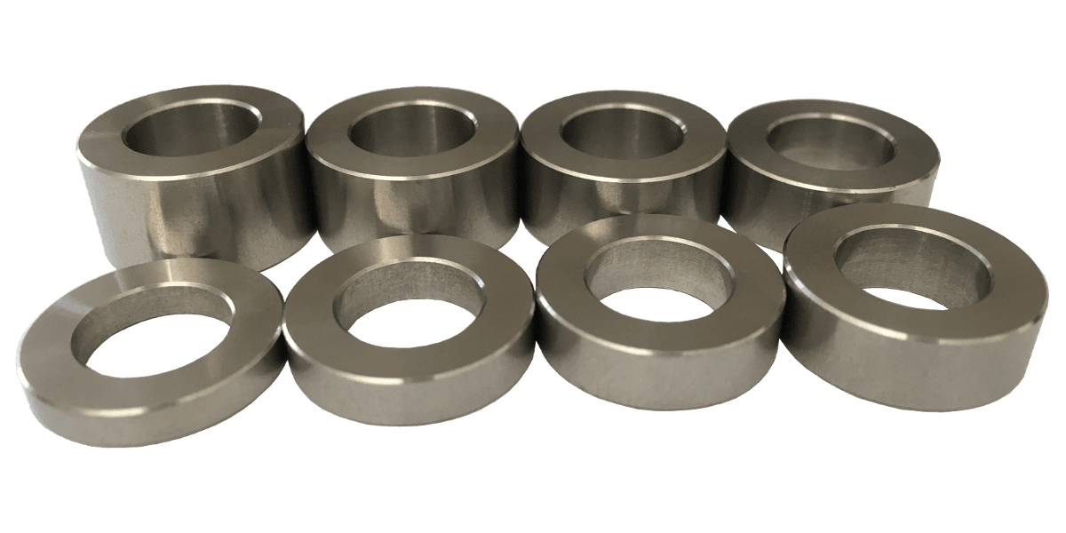 Distanzhalter aus Edelstahl, Aluminium und Messing für Gewinde M3–M12